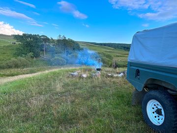 All pitches can have a campfire