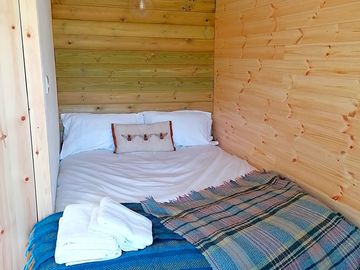 Comfy double bed