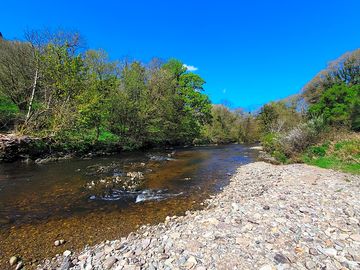 The view downstream