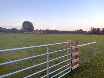 Gate to the camping field