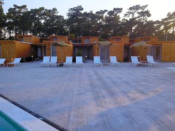 Poolside area