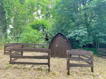 Camping pod setting