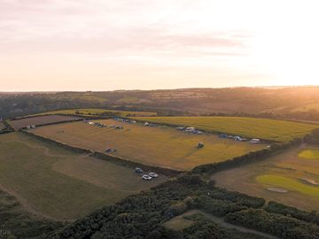 Aerial view of site