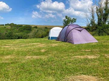 The camping field