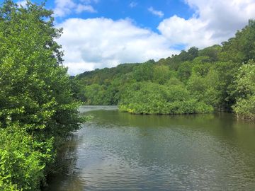 Close to the thames path