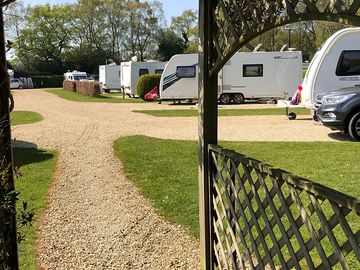 Spacious serviced pitches