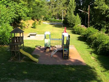 Shaded playground