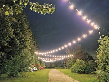 Night time at the campsite