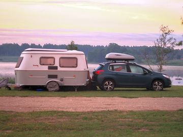 Car and trailer