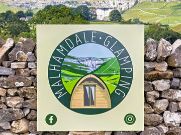 Sign at the entrance