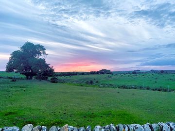 Sunsets over the fields