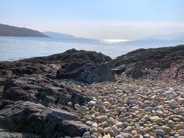 Rocks at the shore