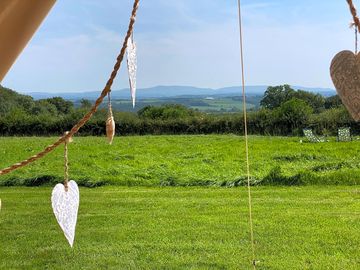 View towards dartmoor