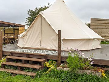 Sunflower bell tent