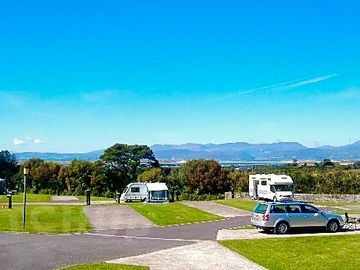 Overlooking rossbeigh beach and the dingle mountains