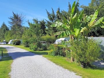 Entrance of campsite