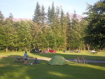 Tent pitches