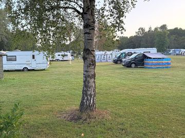 Caravan park view