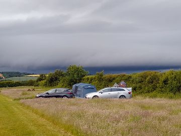 Lovely views from hawthorn field