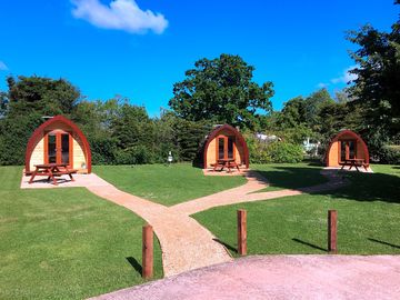 We have 3 cosy glamping pods