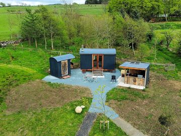 Aerial view of the site