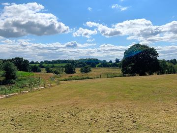 A view from the camping field