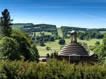 Chatsworth house cascade