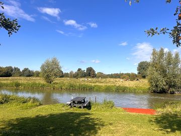 Omgeving aan de linge recreatie