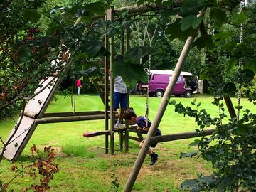 In addition to the campsite there is a large recreational field for camping and fun