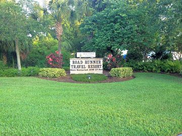 Entrance sign