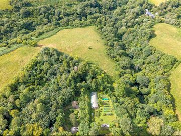 Aerial view of the site