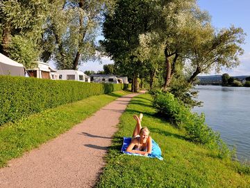 Linger by the banks of the rhine