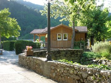 The reception building