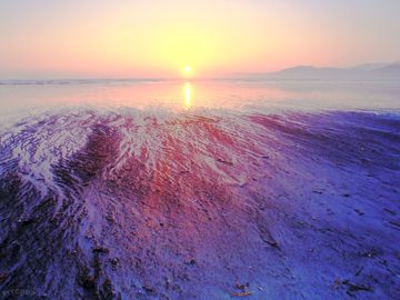 Sunset on inch beach, 15 minutes away by car
