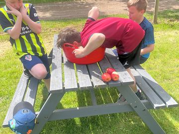 Apple bobbing?