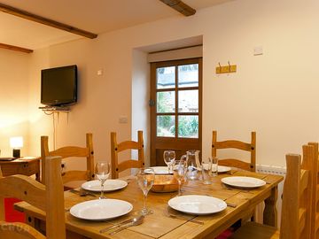 Dining areas in all properties - country view cottages
