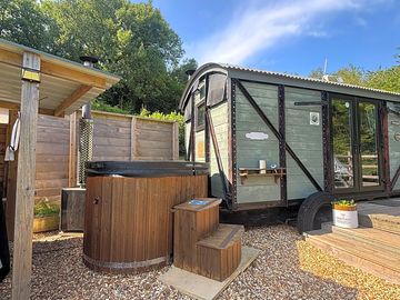 External view of doris shepherd's hut