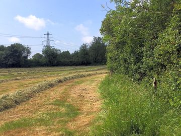 Hay making jeffreyston field