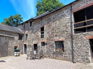 Mill building with toilets