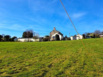 Pitches close to the farmhouse