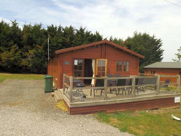 Ample parking, next to the lodge
