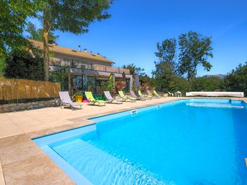 The swimming pool