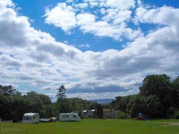 View from campsite