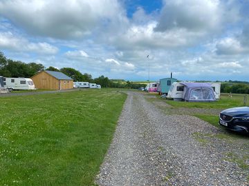 Touring caravan plots