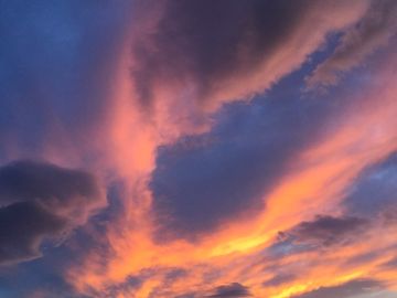 Sunset from the meadow