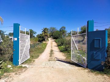 Entrance to the site