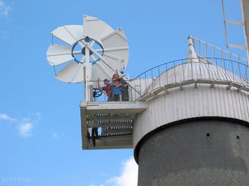 Waving from the top!