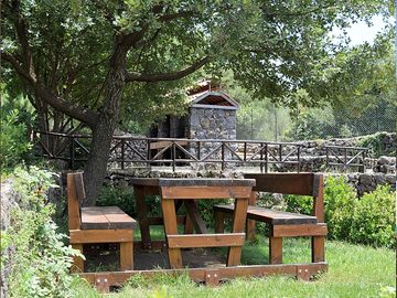 Shared barbecue and picnic area