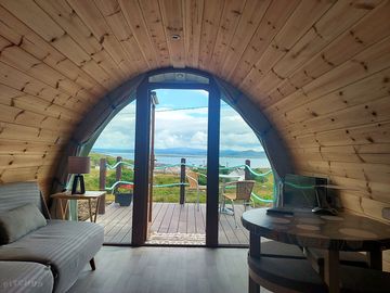 View from the pod