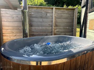 Private hot tub